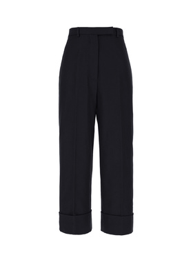 1h可退 THOM BROWNE 女士休闲裤 FTC337A00626415 CO 蓝色直筒裤