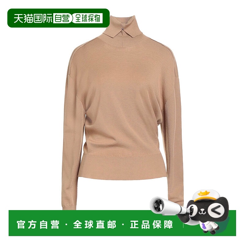 1h可退 潮奢 Burberry 巴宝莉 女士 高领上衣 brown棕色 舒适时尚