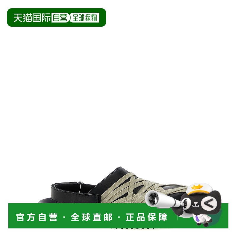 RICK OWENS 女士凉鞋 RP02E4817LOOW109 AW2025 黑色