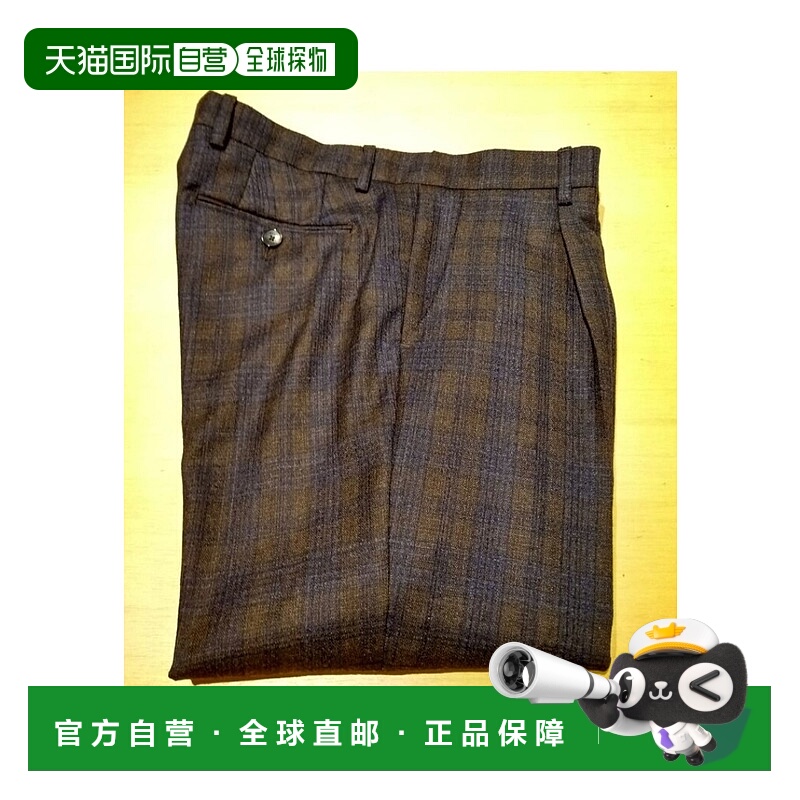 1h可退 ETRO 男士休闲裤 A2010093P100M AW2018 棕色 男士裤装