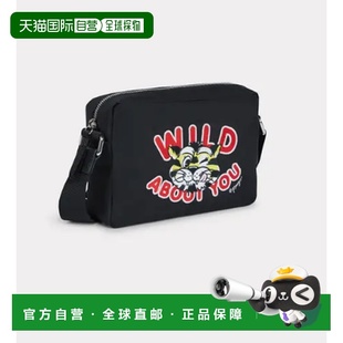 潮奢 kenzo 高田贤三 男士 KENZO 野虎斜背包 FG55SA618F21斜挎包