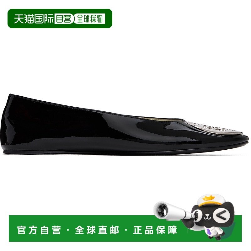 1h可退 潮奢 Tory Burch 托里 伯奇 女士 独家发售黑色 Reva 芭蕾