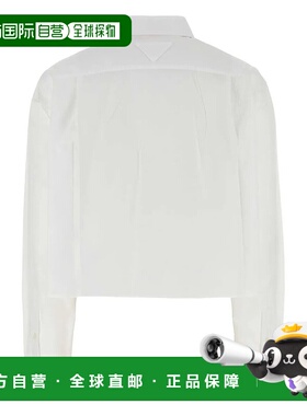 PRADA 女士衬衫 P462ISOOO1XV2F0009 AW2025 白色