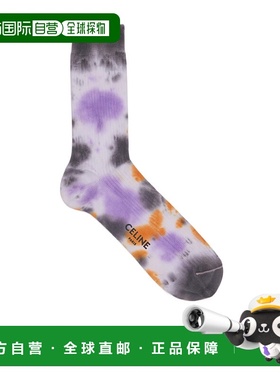 CELINE 男士袜子 2A15L963M20OB SS2023 紫色 图案袜子