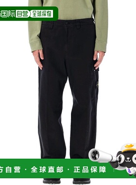 1h可退 潮奢 Stone Island 石头岛 男士 標誌貼片直筒工裝褲 S153