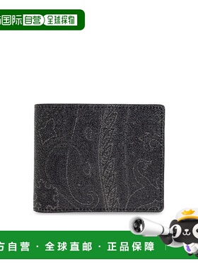 1h可退 ETRO 男士钱包 MP2D0001AK719N0000 SS2025 黑色 Wallet w