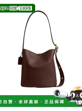 COACH 女士斜挎包 CCC23B4MPL AW2025 棕色 BLEECKER水桶包蔻驰