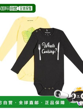 1h可退 潮奢 Mini Rodini 婴儿 Gastronomic bodysuits 2件套毛线