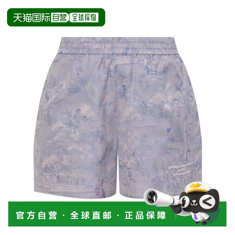 1h可退 OFF-WHITE 女士短裤 OWCB05DS25FAB0024201 SS2025