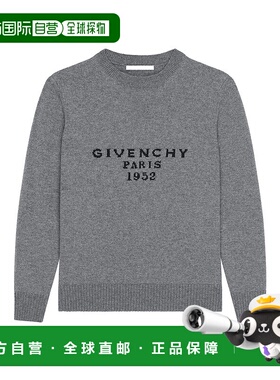 GIVENCHY 女士针织衫 AW2025 灰色羊绒 BW90VD4ZSN033