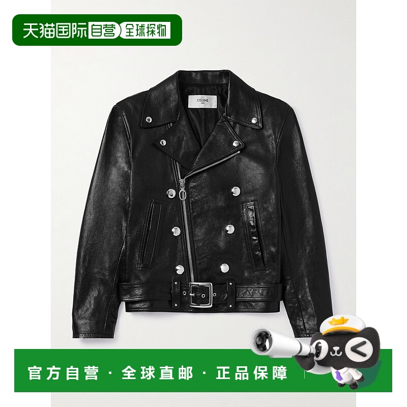 1h可退 潮奢 Celine 思琳 男士 长袖皮夹克 2EK84132O