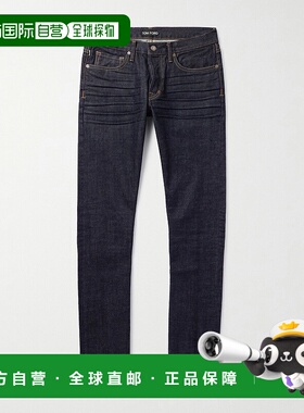 1h可退 潮奢 Tom Ford 汤姆 福特 男士 修身牛仔裤 DPS001DMC034S