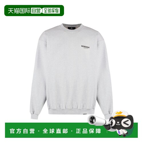 Represent 男士卫衣 OCM41115158 SS2026 灰色 Cott支付后1h可退