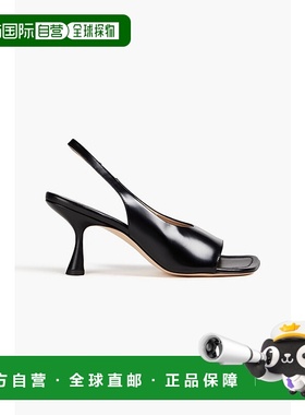 1h可退 潮奢 Wandler 女士 Julio 皮质露跟凉鞋 24202000120单鞋
