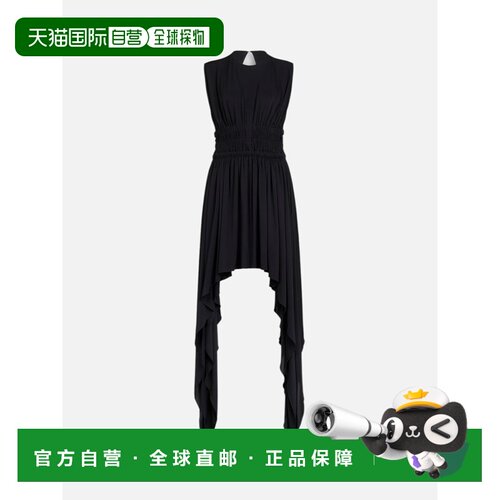 ALAIA 女士连衣裙 AA9R3041J090C995 SS2026 黑色 MIDI DEESSE 连