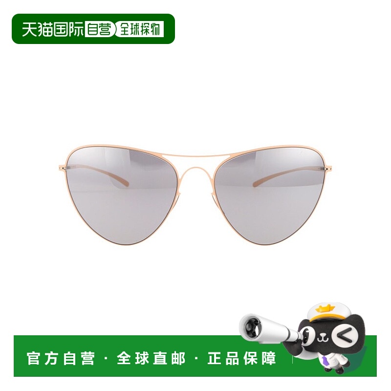 1h可退 潮奢 Mykita 女士 徽标太阳镜 MMESSE015 metal金属色 舒