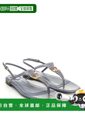 FENDI 女士凉鞋 8Y8713AUEDF1SJ4 AW2025 灰色 FFold人字凉鞋