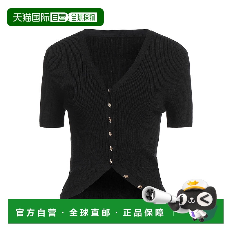 1h可退 潮奢 Miss Sixty 女士 针织开衫 black黑色 舒适时尚