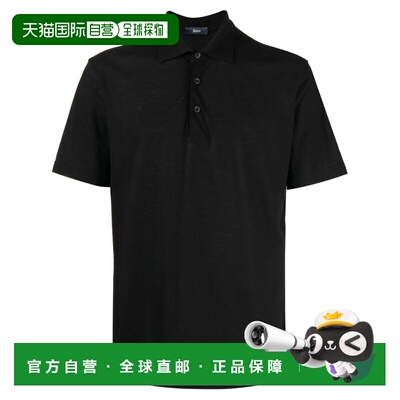 HERNO 男士POLO衫 JPL00115U520059300NERO9300NERO男装