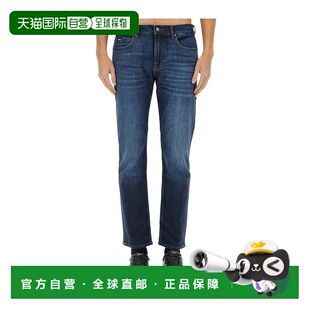 HUGO AW2025 男士 50537390419 蓝色 牛仔裤 BOSS