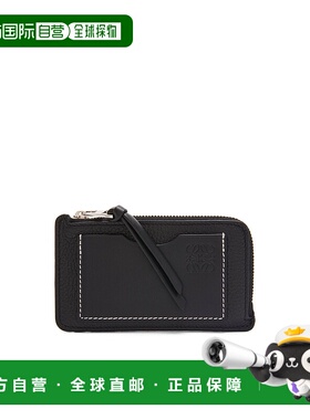 LOEWE 女士钱包 C660Z40X071100 CO 卡包 卡夹零钱黑色