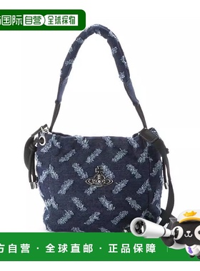 Vivienne Westwood 西太后  HILARY 小号水桶包女款 深蓝色斜挎包