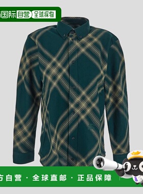 BURBERRY 女士衬衫 8083595B8682 SS2024 粉红色 Tartan Shirt