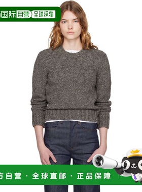 1h可退 潮奢 A.P.C. 女士 灰色 Short Round Neck 毛衣 WVBCHF234
