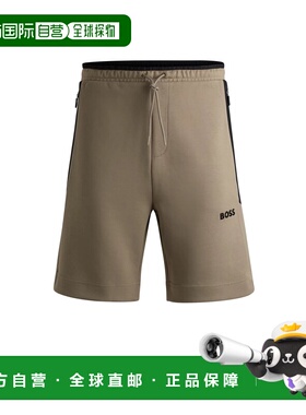 BOSS HUGO BOSS 男士短裤 50510348334 SS2024 绿色