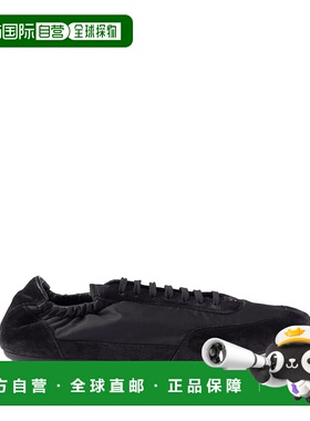 PRADA 女士运动鞋 1E959ND7CF0002 AW2025 黑色 Collapse Sneaker