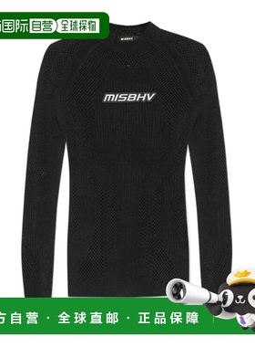 MISBHV 女士卫衣 250W526BLACK SS2025 黑色 长袖T恤