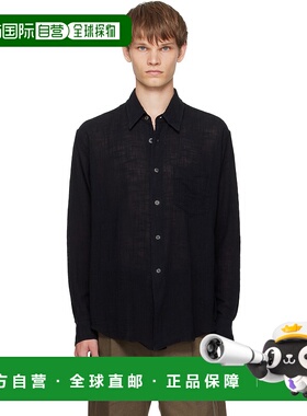 1h可退 潮奢 Our Legacy 男士 黑色 Coco 衬衫 M2222CB