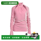 潮奢 舒适时尚 Blumarine 女士 1h可退 pink粉色 蓝色情人 T恤