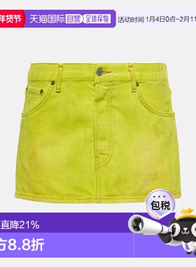 1h可退 潮奢 Acne Studios 艾克妮 女士 牛仔迷你半身裙 000857