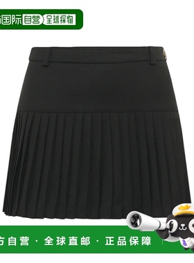 1h可退 MARINE SERRE 女士半身裙 WSK063A007199 AW2025 黑色