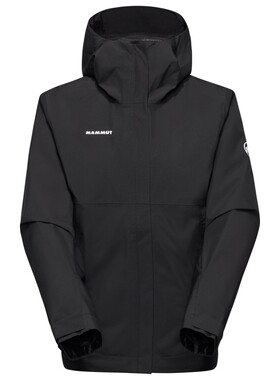 Mammut 女士户外风衣 1024442BLACK CO 黑色夹克