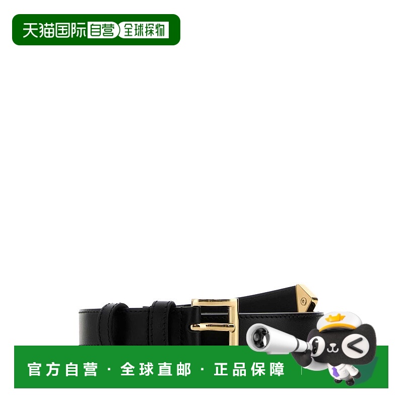 PRADA 女士腰带 1CC6258NQF0632 CO 黑色 Leather belt