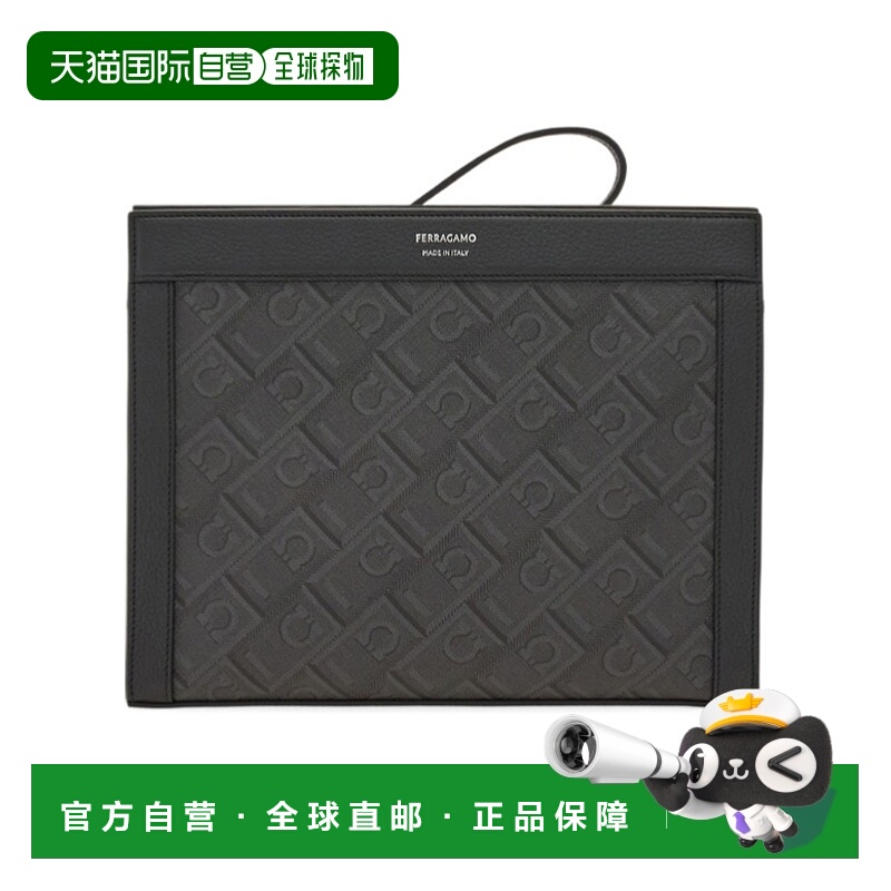 1h可退 salvatore ferragamo 男士 单肩包菲拉格慕手拿包