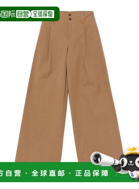 CHLOÉ 女士休闲裤 CH25APA11365208 AW2025 棕色 Trousers cotton