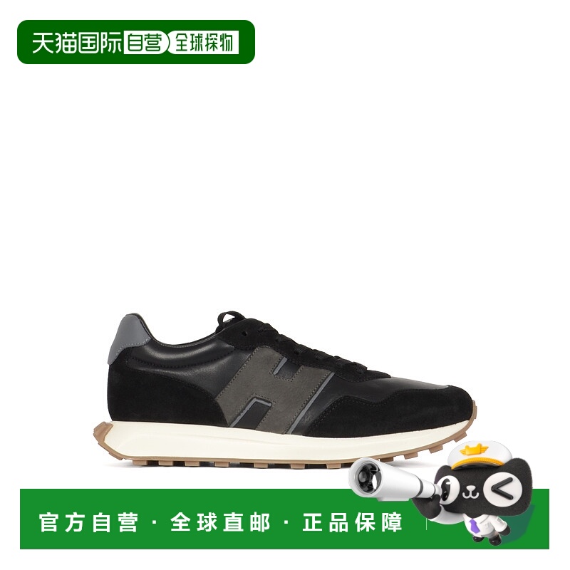 1h可退 HOGAN 男士休闲鞋 HXM6010EH41UHG0ZCI AW2025 黑色