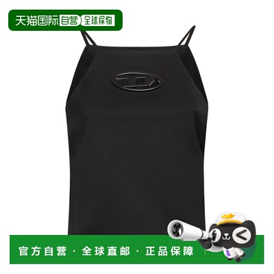 DIESEL 女士背心吊带 A173200PHAL9XXA SS2025 黑色 T-Wilit Top