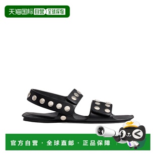 女士拖鞋 铆钉凉鞋 F3086930200 黑色 AW2025 KHAITE