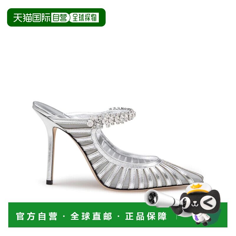 JIMMY CHOO 女士高跟鞋 BING100GDJ AW2025 银色