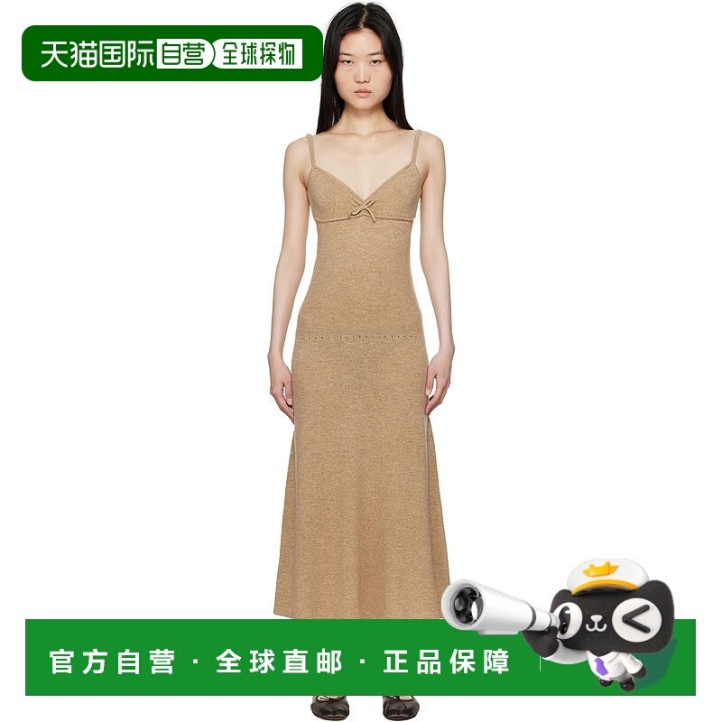 1h可退 潮奢 THE GARMENT 女士 驼色 Como Bra 连衣裙 21220