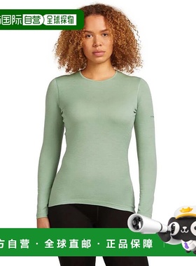 ICEBREAKER Merino 200 Oasis Crewe 长袖保暖底层衣 女士户外