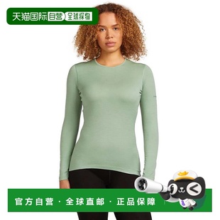 ICEBREAKER Merino 200 Oasis Crewe 长袖保暖底层衣 女士户外