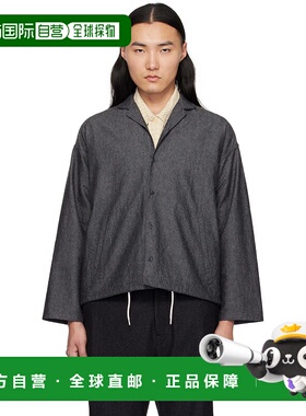 1h可退 潮奢 Nanamica 男士 灰色 Cotton Wool Deck 夹克 S24FA00