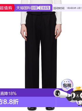 1h可退 潮奢 rag bone 瑞格布恩 女士 黑色 Tasha Ponte 长裤 WAC