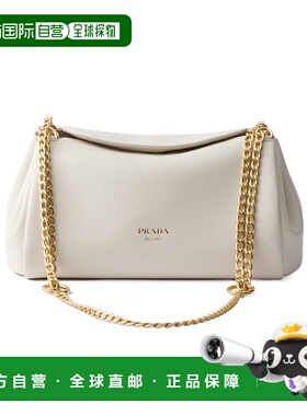 PRADA 女士斜挎包 1BD3952DX8VCOOF0009 AW2025 白色手提包单肩包