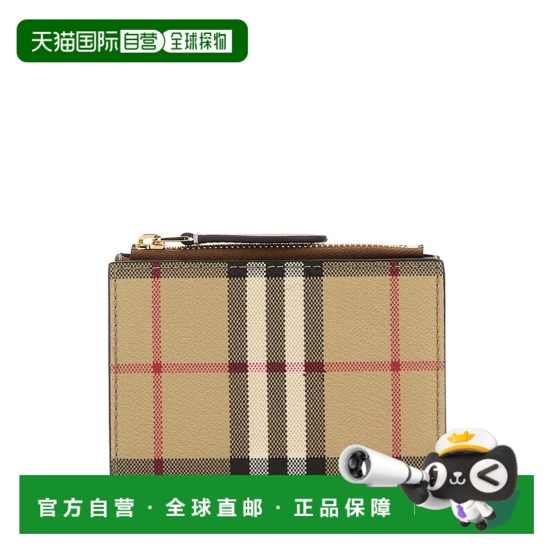 BURBERRY 女士钱包 8109807A9534 AW2025 花色 Printed canvas wa